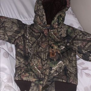 6 month Camo Carhartt Jacket